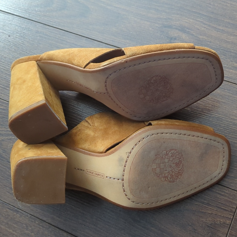 Vince Camuto Mustard Sandal - Picture 7 of 10